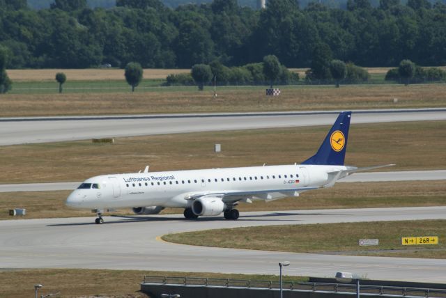 D-AEBO — - Lufthansa Regional ERJ195LR cn19000542