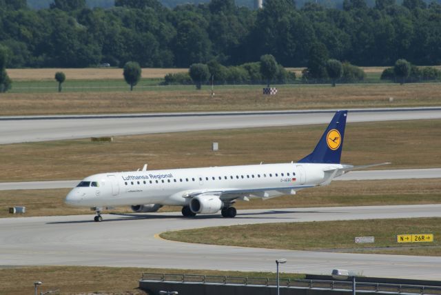 D-AEBO — - Lufthansa Regional ERJ195LR cn19000542