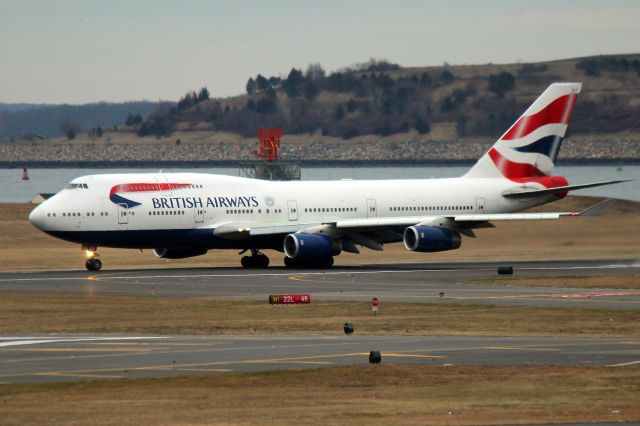 Boeing 747-400 (G-BLNP) - Speedbird 238 departing to London