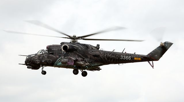 CZAF3366 — - MIL MI-35 of the CZECH AIR FORCE