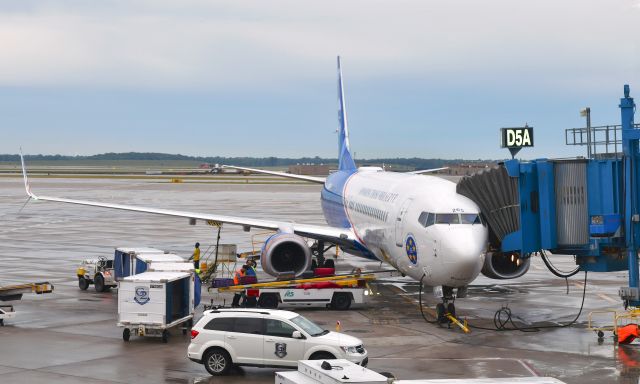 Boeing 737-900 (N265AK) - Alaska Airlines Boeing 737-990ER(WL) N265AK in Detroit