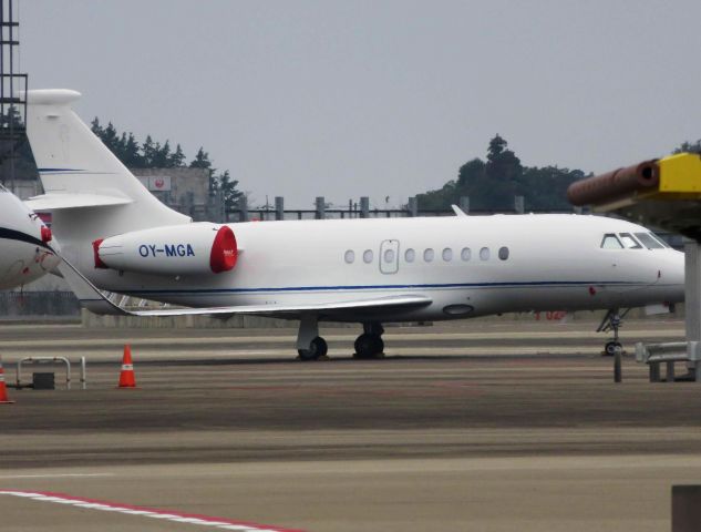 Dassault Falcon 20 (OY-MGA) - I take a picture on Nov 5, 2016.