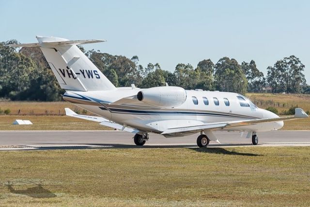 Cessna Citation CJ1 (VH-YWS) - Family to Hunter and Port Stephens 