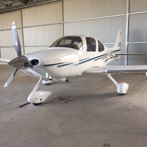 Cirrus SR-22 (VH-JRL) - In the hanger at Warnervale N.S.W. Australia