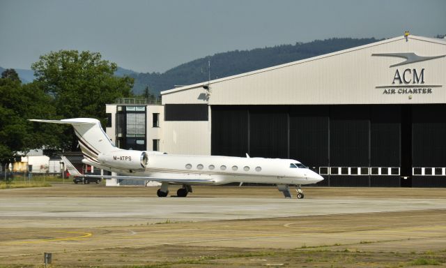 Gulfstream Aerospace Gulfstream V (M-ATPS) - Private Gulfstream Aerospace G-V-SP Gulfstream G550 M-ATPS in Baden Aipark