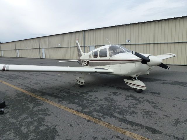 Piper Cherokee (N4554T) - Outside the hangar @ KOKV.