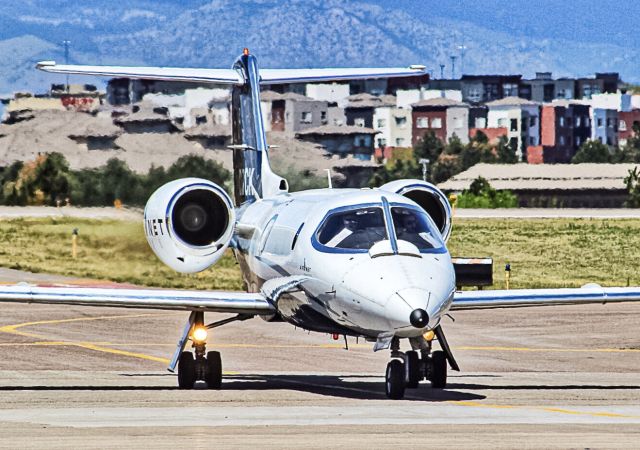 N217CK — - A Learjet 35A exiting runway 35L at Centennial Airport.