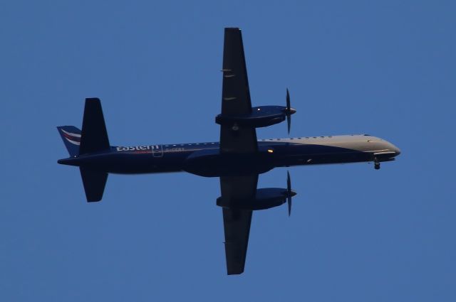 Embraer ERJ-145 (G-CERY) - SAAB 2000 of Eastern Airways on approach to Norwich Airport on a flight from Aberdeen.