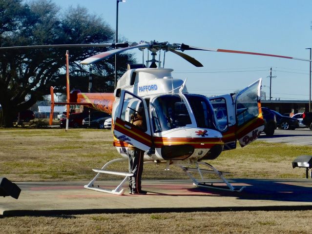 Bell 407 (N613PA) - Pafford Air One Delta at Bolivar Medical Center 