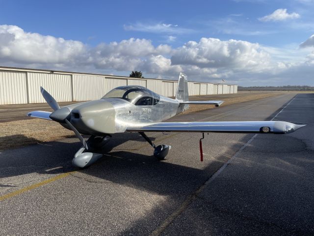 Vans RV-14 (N519TP) - Build complete and ready for paint