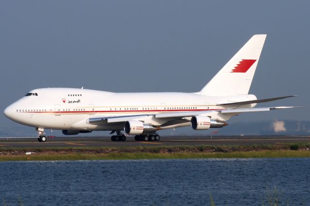 BOEING 747SP (A9C-HMH) - Bahrain Government B747SP departing Logan on 8/2/06. 