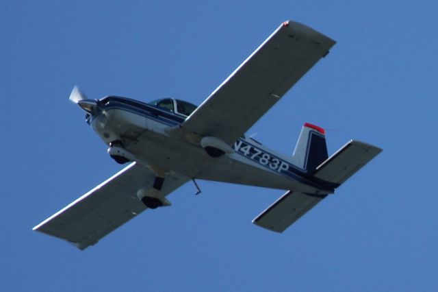 Grumman AA-5 Tiger (N4783P) - Over Mercer Island, WA