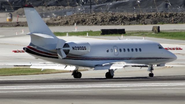 Dassault Falcon 2000 (N290QS) - 20150225-104856.jpgbr /Dassault Falcon 2000 (twin-jet) (F2TH/L )br /25-Feb-2015 F2TH/L Metropolitan Oakland Intl (KOAK)-->San Jose Intl (KSJC) 10:32 PST 10:46 PST 0:14