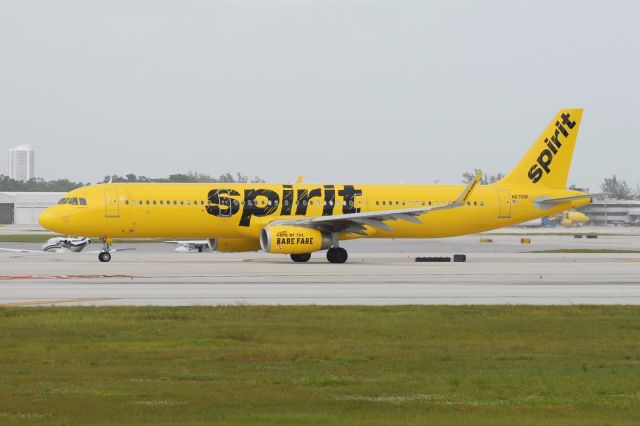 Airbus A321 (N670NK) - Fort Lauderdale, October 2017