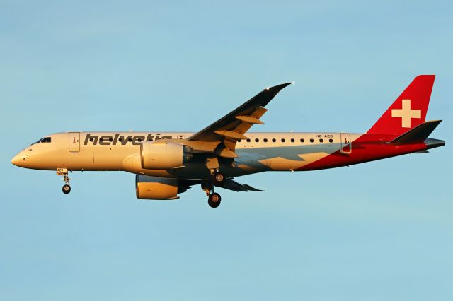 Embraer ERJ-190 (HB-AZC) - Photo taken on September 2, 2021.