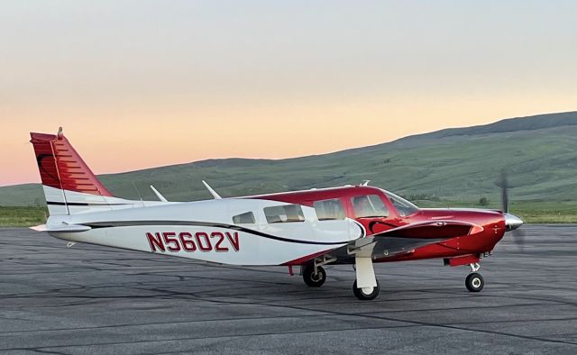 Piper Saratoga (N5602V) - In Lander WY