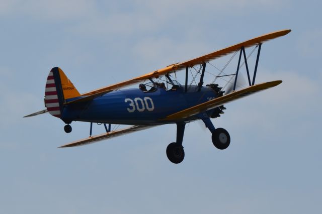 Boeing PT-17 Kaydet (N4408N) - LEATHERHEADS LLC departing KGMU - 7/14/18