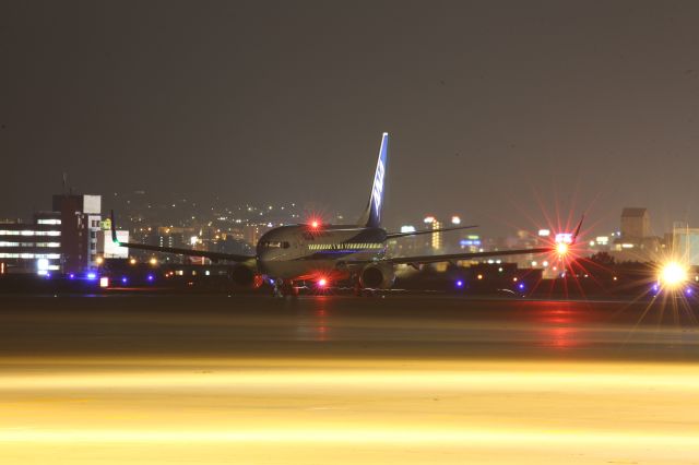 Boeing 737-800 (JA76AN) - 28 October 2015:HKD-HND.