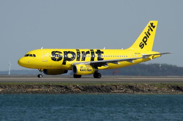 Airbus A319 (N502NK) - Spirit Wings 857 heading to Dallas