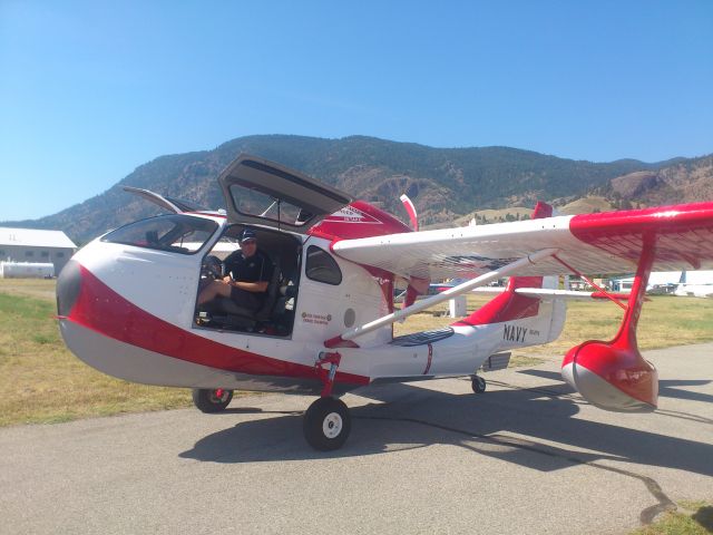 N64PN — - 2011 Oshkosh Grand Champion. Penticton Airport, Canada CYYF Aug 2013. Republic R-34 Seabee