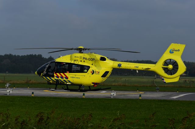 PH-OOP — - PH-OOP Lifeliner on helipad at Midsland Terschelling in The Netherlands. 