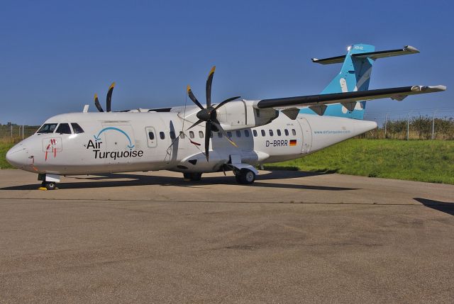 ALENIA Surveyor (ATR-42-500) (D-BRRR) - Air Turquoise - ATR 42-500 C/N 601 - D-BRRR - ex Eurowings; ex Contact Air; leased to Air Turquoise via Lufthansa - 2006-09-08.