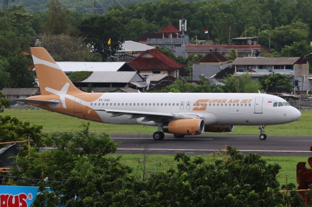 Airbus A320 (PK-SAG)