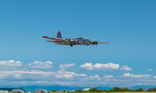 — — - B-17 Low Pass at CZBB