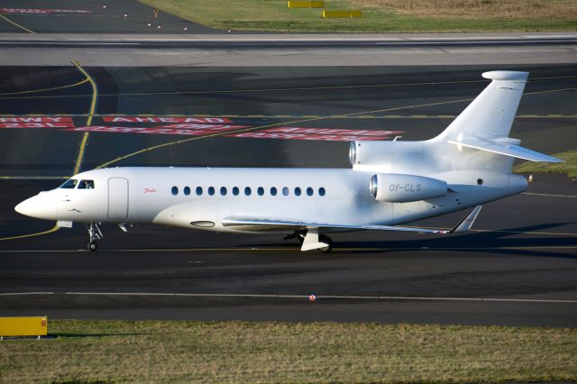 Dassault Falcon 7X (OY-CLS) - Danfoss A/S Dassault Falcon 7X at Düsseldorf (EDDL)