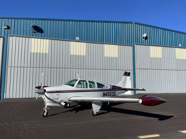 Beechcraft Bonanza (33) (N4563S) - apron