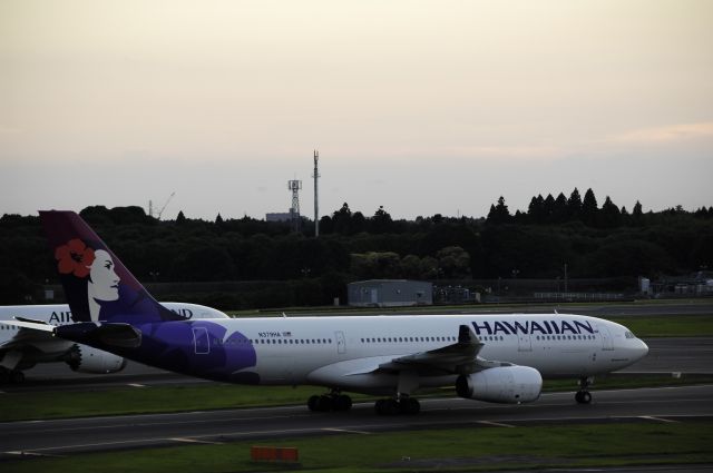 Airbus A330-200 (N379HA) - Taxing at Narita on 2017/07/10