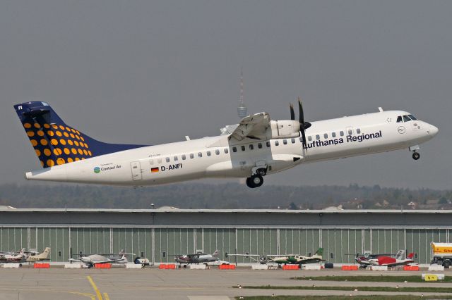 ATR ATR-72 (D-ANFI) - "Lufthansa Régional" liovery