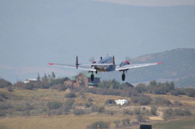 Beechcraft 18 (N49265) - Taken 2 Sep 2017br /Steamboat Springs Wild West Air Fest