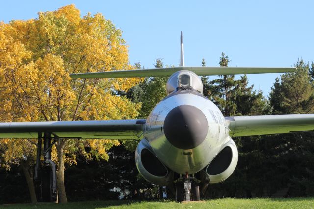 — — - Fall splendor  around the EAA AirVenture grounds on 10-8-2016.