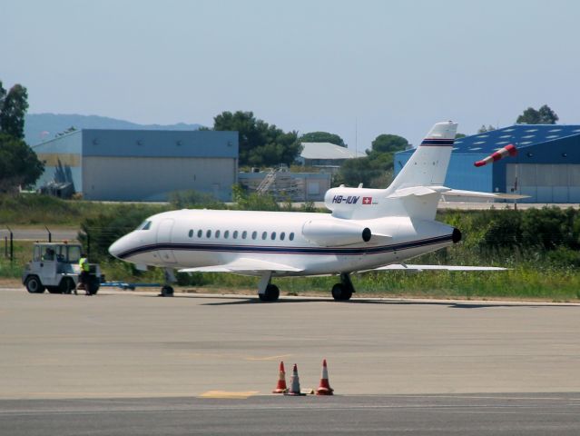 Dassault Falcon 900 (HB-IUW) - 28 aout 2016