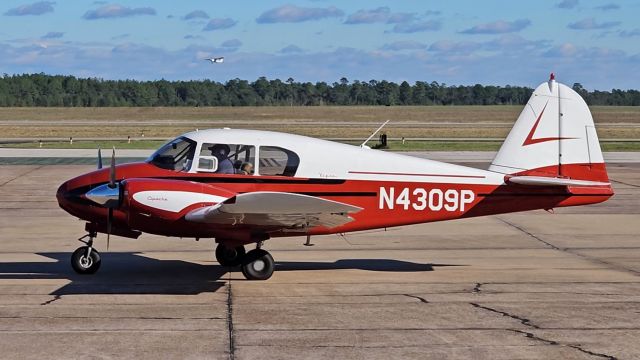 Piper Apache (N4309P) - In front of General Aviation. 