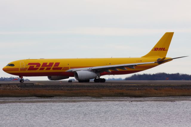 Airbus A330-300 (D-ACVG) - European Air Transport A333 departing Logan for JFK on 11/14/21 after diverting the previous day to due severe weather.