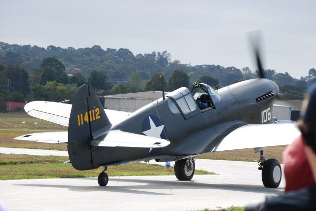 CURTISS Warhawk (VH-HWK) - © 2016 Jamie Kugelmann