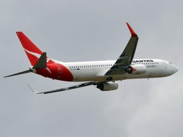 Airbus A330-300 (VH-VXQ) - Getting airborne off runway 23 . Tuesday 27th December 2011.