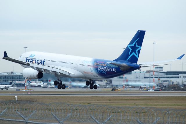 Airbus A330-300 (C-GTSJ) - Arriving from London Gatwick