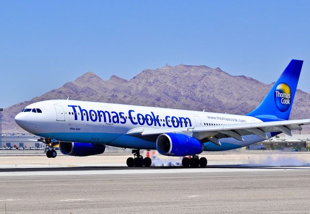 Airbus A330-200 (G-MLJL) - Thomas Cook Airlines Airbus A330-243 G-MLJL (cn 254)  - Las Vegas - McCarran International (LAS / KLAS) USA - Nevada, June 27, 2012 Photo: Tomás Del Coro