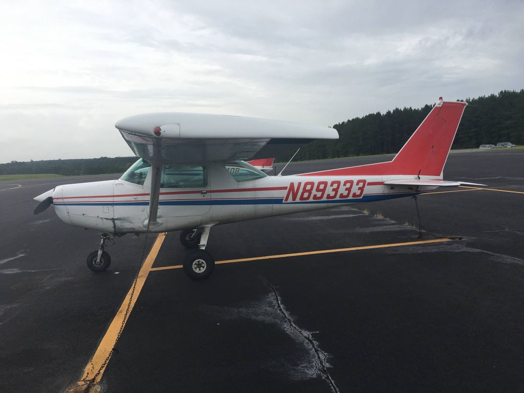 Cessna 152 (N89333) - Checkride prep day at Wings of Carolina Flying Club! In this Cessna 152, N89333. August 24, 2020.