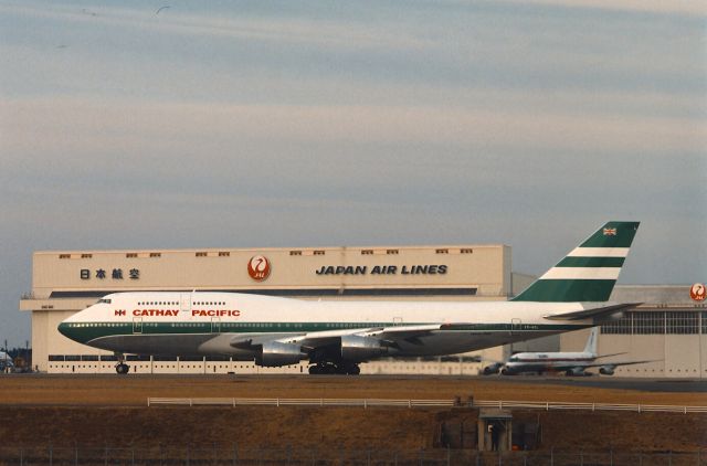 BOEING 747-300 (VR-HOL) - Departure at Narita Intl Airport Rwy34 on 1987/02/19