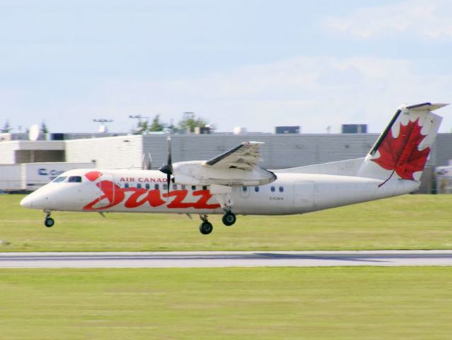 C-FJVV — - A dash 8.