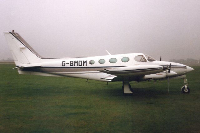 Cessna 340 (G-BMDM) - Seen here in Nov-88.br /br /Reregistered N789MD 14-Jan-12.