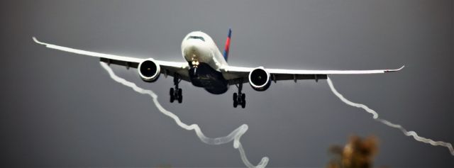 Airbus A330-900 (N407DX) - Short final into 16L   AMS-SEA       br / 3-19-2022