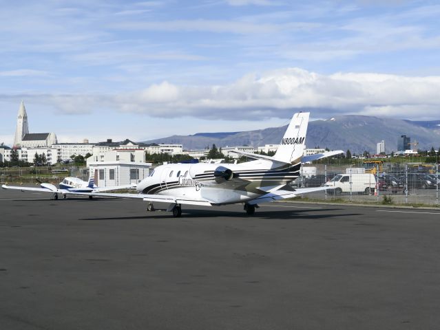 Cessna Citation Excel/XLS (N800AM) - 22 July 2015.