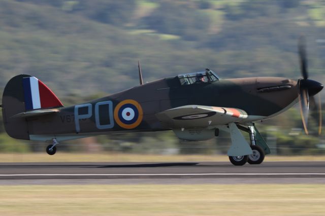 VH-JFW — - Hawker Hurricane