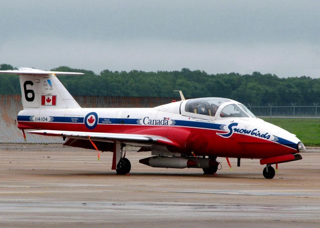 11-4104 — - The Snowbirds CT-114 Tutor at Barksdale Air Force Base.