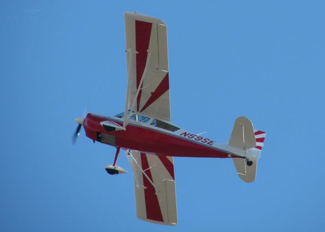 CHAMPION Decathlon (N59SE) - Flying over the Downtown Shreveport airport.